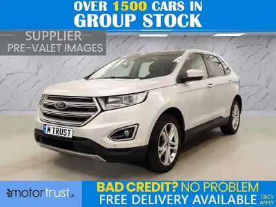 Usado Ford Edge Titanium 210 HP (154 kW) 2017 Prateado SUV