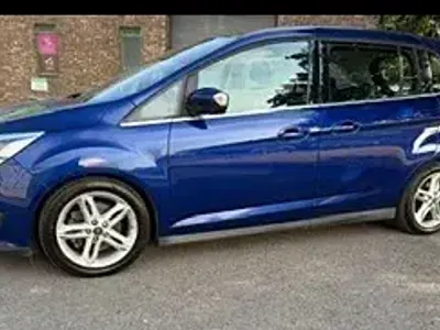 Used Ford Grand C-Max Titanium X 120 HP (88 kW) 2017 Blue MPV