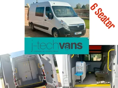 Used Vauxhall Movano 2019 White MPV