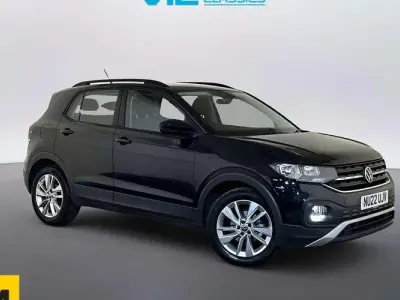 Usado VW T-Cross SE 110 HP (80 kW) 2022 Preto SUV