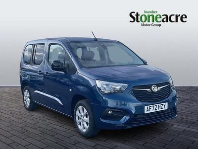 Used Vauxhall Combo S 100 HP (73 kW) 2022 Blue MPV