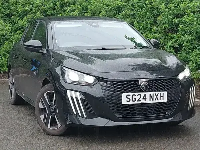 Used Peugeot 208 Allure 101 HP (74 kW) 2024 Black Hatchback