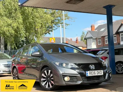 Used Honda Civic SE Plus 142 HP (104 kW) 2016 Grey Estate