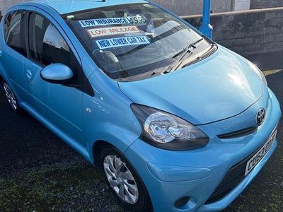 Used Toyota Aygo 2013 Blue Hatchback