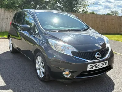 Używany Nissan Note Tekna 2017 Czarny Hatchback
