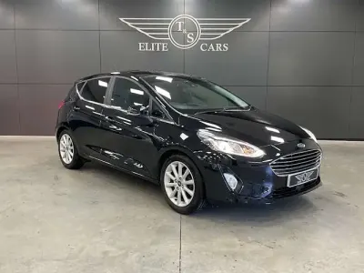 Used Ford Fiesta Titanium X 125 HP (91 kW) 2018 Black Hatchback