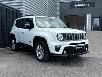 Begagnad Jeep Renegade Limited 130 HK (95 kW) 2023 Vit SUV