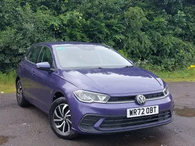 Used VW Polo Life 95 HP (69 kW) 2022 Purple Hatchback