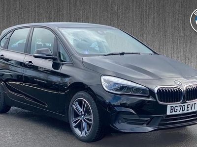 Used BMW 225 Active Tourer Sport Line 221 HP (162 kW) 2021 Black MPV