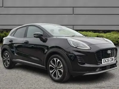 Usado Ford Puma Titanium 123 CV (90 kW) 2025 Negro SUV