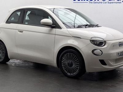 White Used 2022 Fiat 500e Icon Hatchback | £11,150 (Good price)