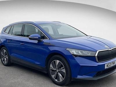 Used Skoda Enyaq iV ecoSuite 150 kW (204 HP) 2021 Blue SUV