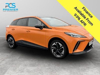 Used MG MG4 EV Trophy 2022 Orange Hatchback