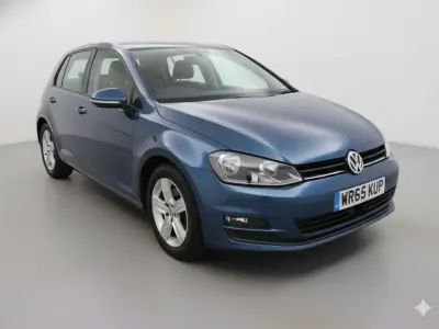 Second-hand VW Golf VII Match 150 CP (110 kW) 2015 Albastru Hatchback
