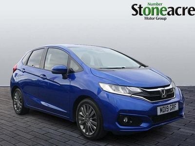 Blue Used 2019 Honda Jazz EX Hatchback | £10,495 (Fair price)