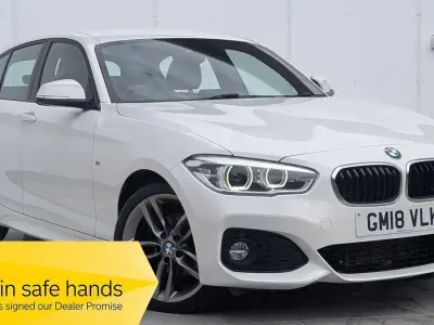 Used BMW 120 M Sport 2018 White Hatchback