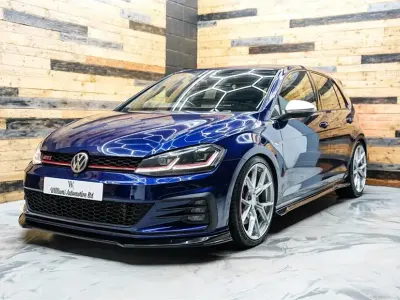 Used VW Golf VII GTI 350 HP (257 kW) 2019 Blue Hatchback