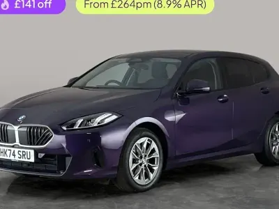 Used BMW 120 Sport Line 170 HP (125 kW) 2024 Purple Hatchback