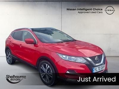 Used Nissan Qashqai N-Connecta 2021 Red SUV