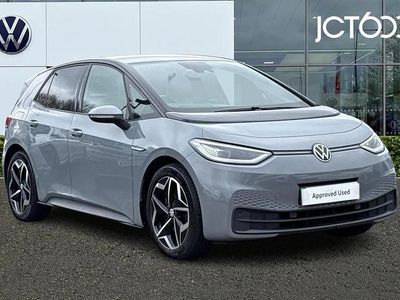 Used VW ID.3 Pro 150 kW (204 HP) 2021 Grey Hatchback