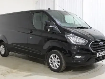 Used Ford Transit Custom Limited 130 HP (95 kW) 2023 Black Van