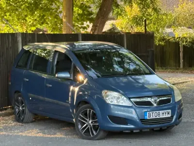 Used Vauxhall Zafira 2008 Blue MPV
