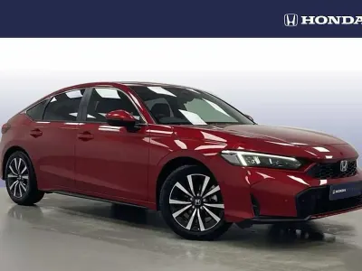 New Honda Civic Elegance 182 HP (133 kW) 2025 Red Hatchback