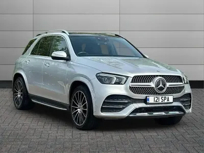 Used Mercedes GLE300 AMG line 241 HP (177 kW) 2021 Silver SUV