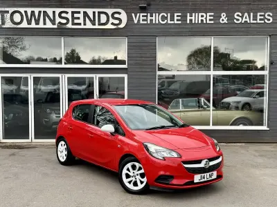 Used Vauxhall Corsa 70 HP (51 kW) 2015 Red Hatchback