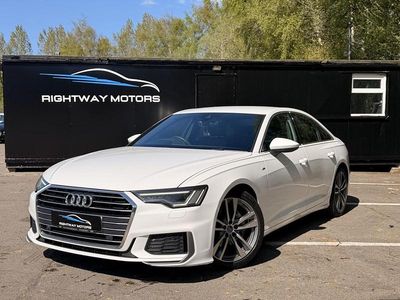 Used Audi A6 S-Line 201 HP (147 kW) 2018 White Sedan