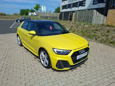 Used Audi A1 S-Line 110 HP (80 kW) 2022 Yellow SUV