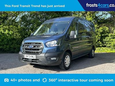 Used Ford Transit Trend 130 HP (95 kW) 2023 Blue Van