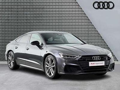 Used Audi A7 Black Edition 295 HP (216 kW) 2022 Grey Sedan