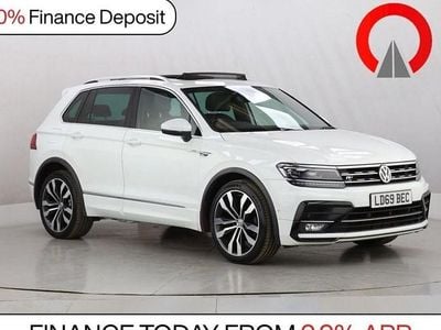 Used VW Tiguan R-line 150 HP (110 kW) 2020 White SUV