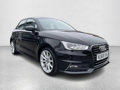 Black Used 2018 Audi A1 Sportback S-Line Hatchback | £11,331 (Fair price)