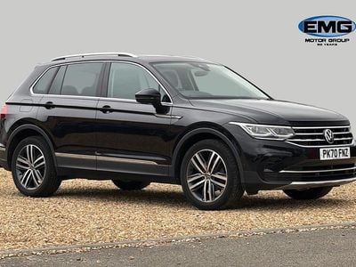 Black Used 2020 VW Tiguan Elegance SUV | £22,295 (Fair price)