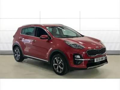 Used Kia Sportage 129 HP (94 kW) 2019 Red SUV