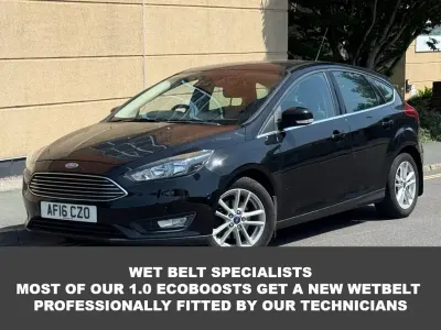 Used Ford Focus Zetec 125 HP (91 kW) 2016 Black Hatchback