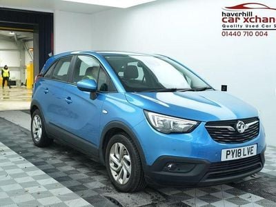 Blue Used 2018 Vauxhall Crossland X SUV | £7,995 (Good price)