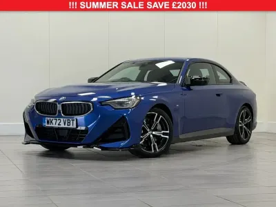 Used BMW 230 M Sport 245 HP (180 kW) 2022 Blue Coupe