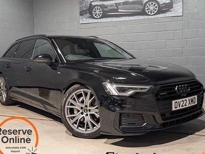 Black Used 2022 Audi A6 Black Edition Estate | £32,950 (Fair price)