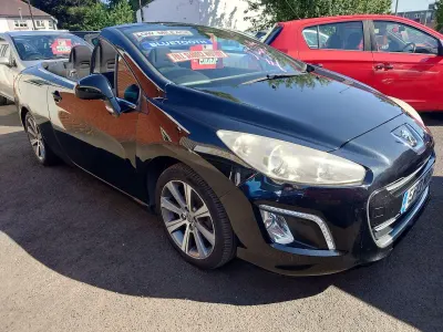 Used Peugeot 308 CC Active 156 HP (114 kW) 2013 Black Cabriolet