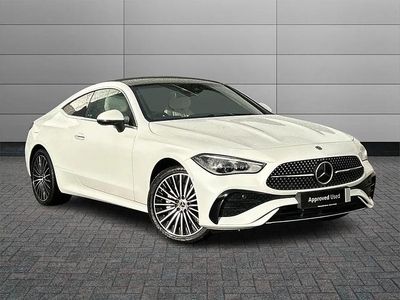 White Used 2025 Mercedes CLE300 AMG Line Premium Plus Coupe | £51,895 (Fair price)