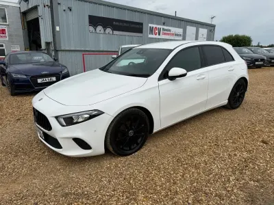 Used Mercedes A180 Executive 116 HP (85 kW) 2018 White Hatchback