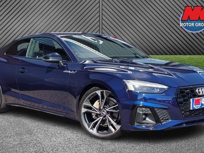 Blue Used 2021 Audi A5 Comfort Coupe | £26,999 (A bit pricey)