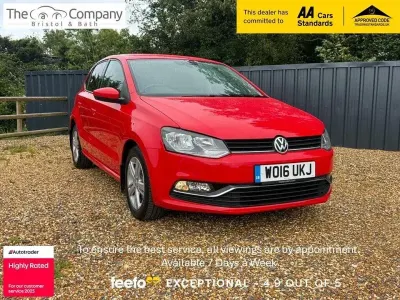 Used VW Polo Match 2016 Red Hatchback