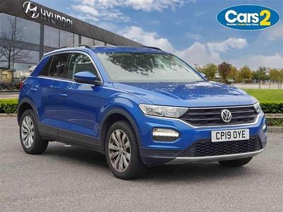 Blue Used 2019 VW T-Roc SE SUV | £13,490 (Fair price)