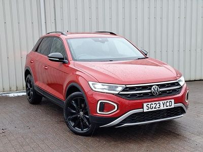 Red Used 2023 VW T-Roc Style SUV | £19,998 (Fair price)