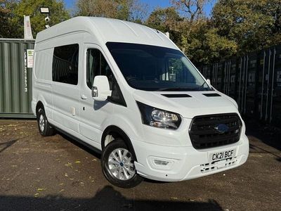 Used Ford Transit S 130 HP (95 kW) 2021 White Van