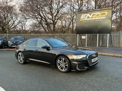 Used Audi A6 S-Line 204 HP (150 kW) 2020 Grey Sedan